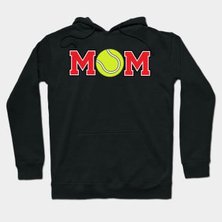 Tennis Mom Red Hoodie